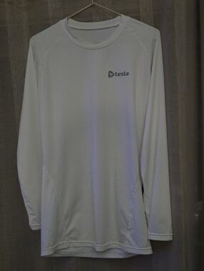 Tesla Crew Neck Long Sleeve T-Shirt
